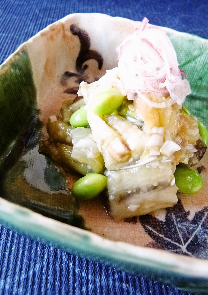 焼きナスの柚子胡椒和え-レシピのメイン写真
