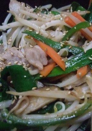 ある物シリーズ♪残り野菜でピリ辛野菜炒め-レシピのメイン写真