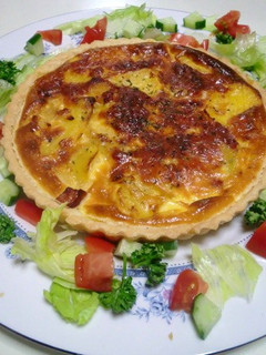 簡単!生地から作るじゃがいものキッシュ♪-レシピのメイン写真