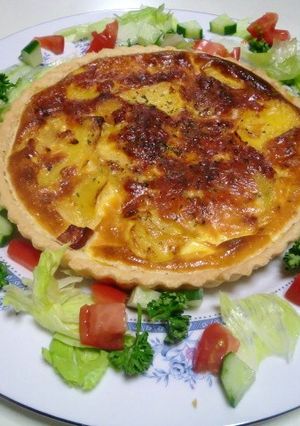 簡単！生地から作るじゃがいものキッシュ♪-レシピのメイン写真