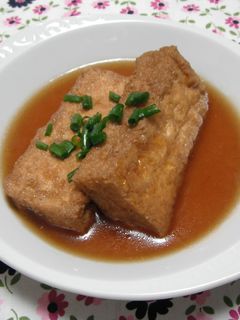 厚揚げで☆揚げだし豆腐風煮-レシピのメイン写真