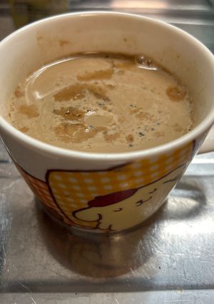 ホットカフェラテ-レシピのメイン写真