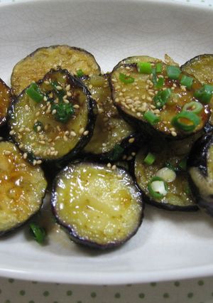 ご飯に合う！なすの照り焼き風-レシピのメイン写真