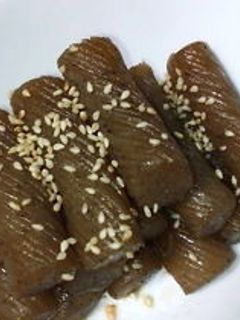 *こんにゃくのいり煮*-レシピのメイン写真