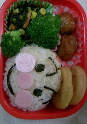 キャラ弁 アンパンマンおにぎり☆-レシピのメイン写真