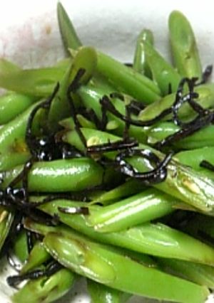 ★ｺﾞﾏ香る♪ｲﾝｹﾞﾝの塩昆布和え★-レシピのメイン写真