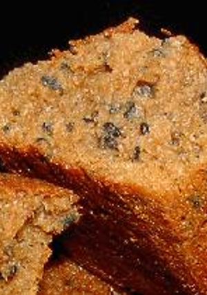 ゴマと黒砂糖のフィナンシェ（Financier au Sesame et au Sucre Brun Fonce）-レシピのメイン写真