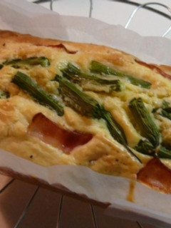 ★インゲンとベーコンのケークサレ★-レシピのメイン写真