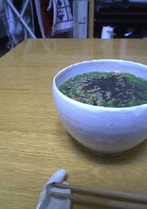 梅じゃこ茶漬け-レシピのメイン写真