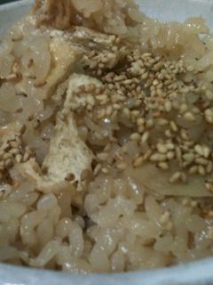 生姜と油揚げだけ!の炊き込みご飯-レシピのメイン写真