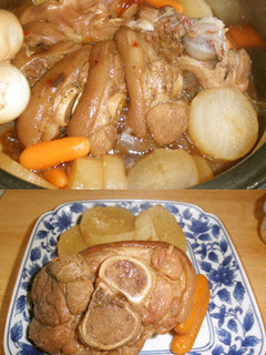 肉付き豚足と大根の中華風煮込み-レシピのメイン写真