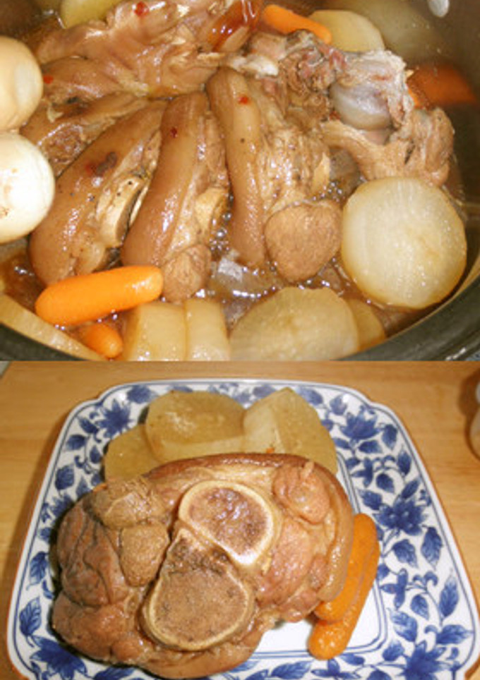 肉付き豚足と大根の中華風煮込み-レシピのメイン写真