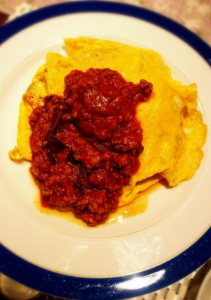 オムライス★ミートソースがけ（＠＾＾＠）-レシピのメイン写真