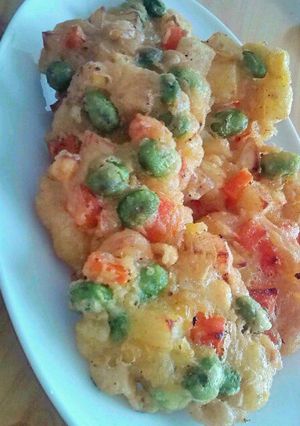 カラフル*野菜のかき揚げ-レシピのメイン写真