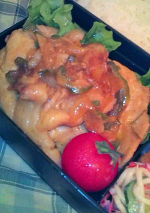 カレーポーク照り焼き-レシピのメイン写真