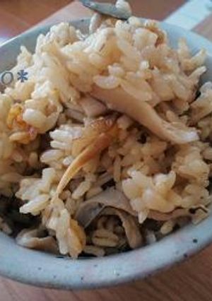 キノコの炊き込みご飯-レシピのメイン写真