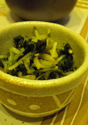 簡単、箸休め♪まびき菜の酢の物-レシピのメイン写真