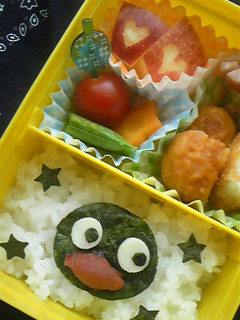 キャラ弁☆手抜きピングー-レシピのメイン写真