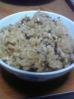 簡単☆ふじっこツナ炊き込みご飯-レシピのメイン写真