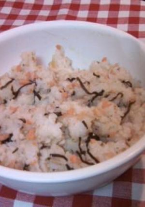 ●鮭フレと塩昆布の混ぜご飯●-レシピのメイン写真