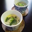 あさりのお吸い物で、茶碗蒸し。