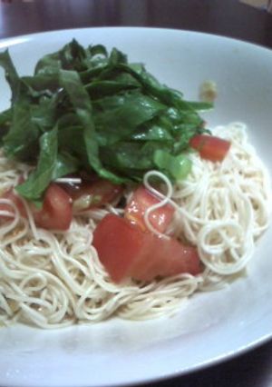 トマトそうめん-レシピのメイン写真