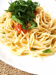 プチトマトと大葉の冷製パスタ-レシピのメイン写真