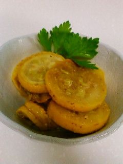作り置き♪簡単・ズッキーニのごまあえ♪-レシピのメイン写真