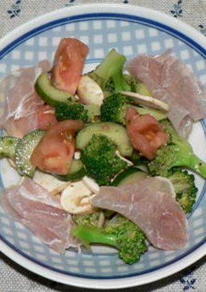 生ハムとブロッコリーのイタリアンサラダ-レシピのメイン写真