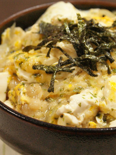 *とうふの玉とじ丼*-レシピのメイン写真