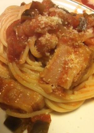 ナスとベーコンのパスタ-レシピのメイン写真