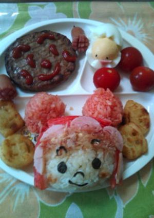 赤ちゃんまんのランチプレート-レシピのメイン写真