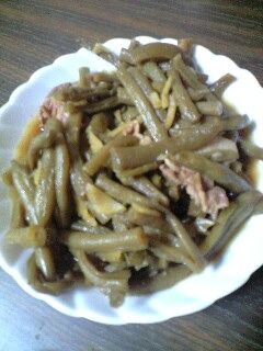いんげんの焼肉のタレ煮-レシピのメイン写真