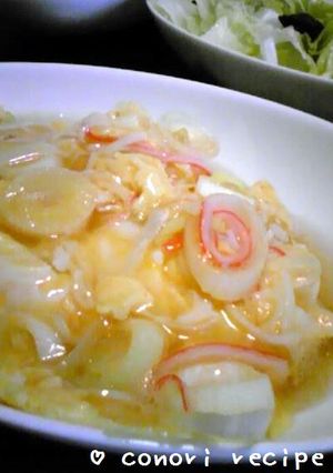 【簡単お酢なし】生姜の入った天津飯-レシピのメイン写真