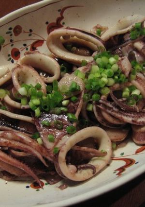 ５分で出来る！やわらか～イカのバター炒め-レシピのメイン写真