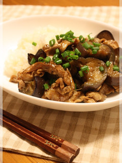 なすびブー丼♪-レシピのメイン写真