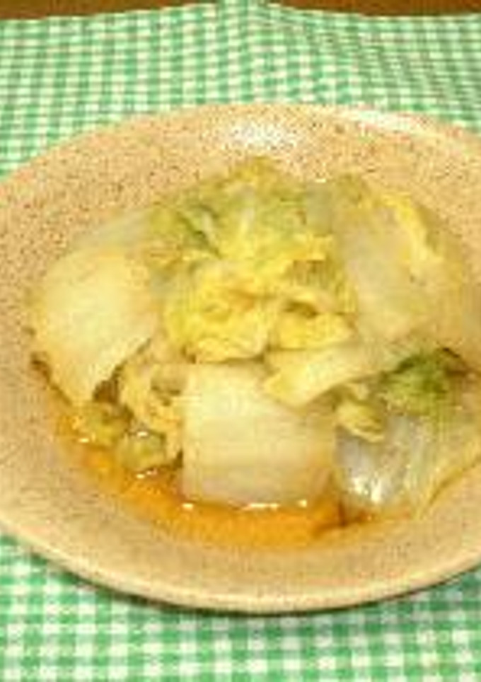 簡単！白菜のかつおぶし煮-レシピのメイン写真
