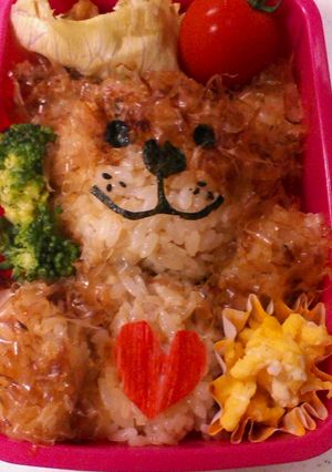 キャラ弁＊ｽｰｼﾞｰｽﾞｰ☆ﾌﾞｰﾌ弁当-レシピのメイン写真
