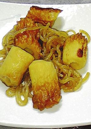 ちくわとシラタキのピリ辛炒り煮-レシピのメイン写真