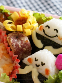 幼稚園の子供用お弁当☆キュートおにぎり-レシピのメイン写真