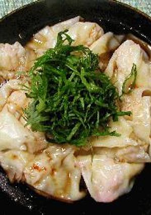 えびワンタンの香り醤油かけ-レシピのメイン写真
