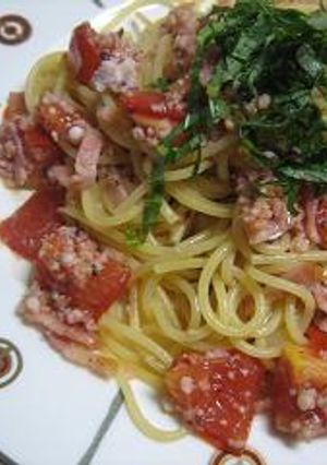 タコミンチとトマトのパスタ-レシピのメイン写真