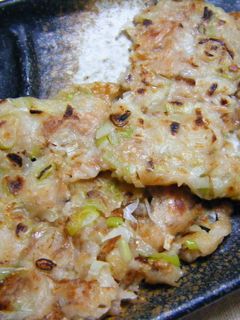 簡単もっちりネギ焼き~!-レシピのメイン写真