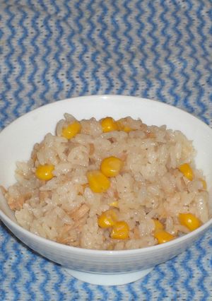 コーンとツナの缶詰ごはん-レシピのメイン写真