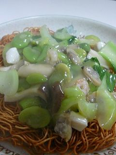 あんかけ固焼きそば-レシピのメイン写真