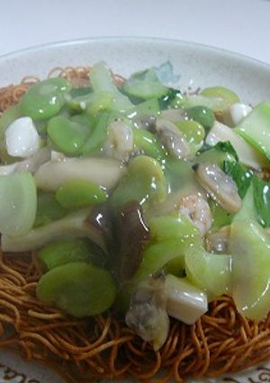 あんかけ固焼きそば-レシピのメイン写真