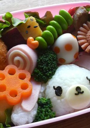 キャラ弁 シュガーバニーズ（しろうさ）-レシピのメイン写真