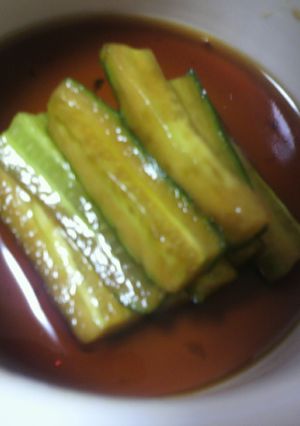 だし醤油だけできゅうりの漬物！-レシピのメイン写真
