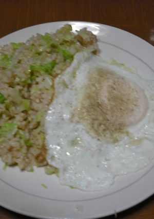 茹でキャベツのご飯-レシピのメイン写真