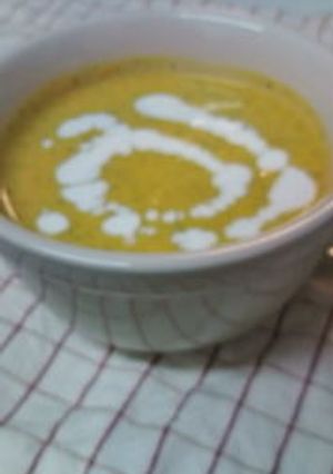 楽々！まるごとかぼちゃスープ♪-レシピのメイン写真